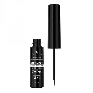 DELINEADOR LÍQUIDO VOGUE RESIST NEGRO X4ml