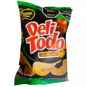 DELITODO KRUMER CHIPS JALAPEÑO X45g