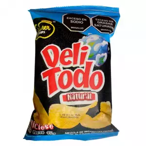 DELITODO KRUMER CHIPS NATURAL X45g