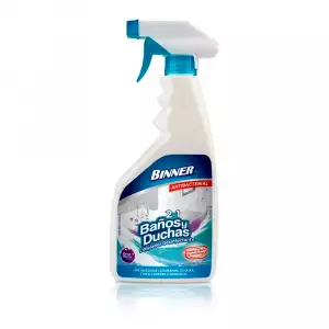 DESINFECTANTE BAÑO Y DUCHAS BINNER 2 EN 1 X500ml