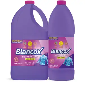 DESMANCHADOR ROPA COLOR BLANCOX X1800ml +ROPA COLOR X900ml