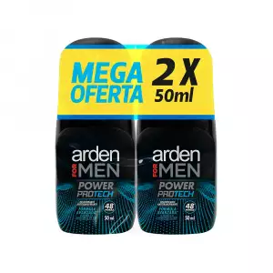 DESODORANTE ARDEN FORMEN ROLL ON POWER PROTECH X2 X50ml