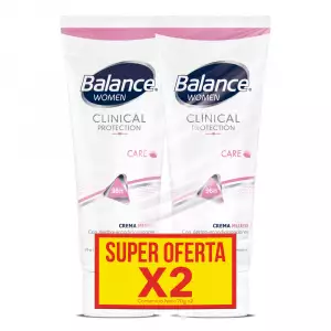 DESODORANTE BALANCE CREMA CLINICAL BALANCE MAXI CARE X2 X70g