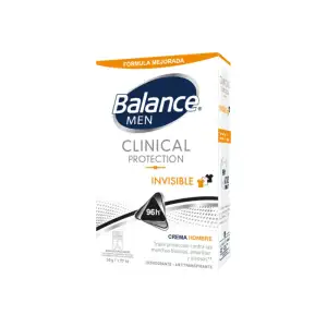 DESODORANTE BALANCE CREMA CLINICAL PROTECTION INVISIBLE MEN X50g