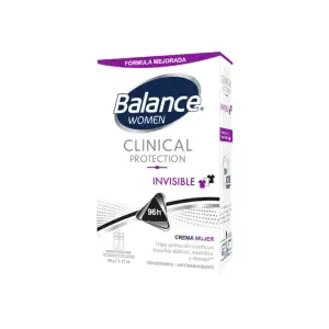 DESODORANTE BALANCE CREMA CLINICAL PROTECTION INVISIBLE X50g