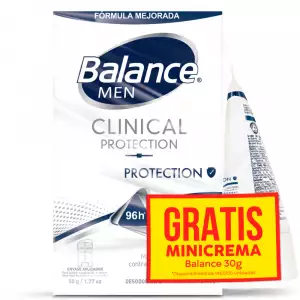 DESODORANTE BALANCE CREMA CLINICAL PROTECTION MEN X50g