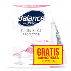 DESODORANTE BALANCE CREMA CLINICAL PROTECTION WOMEN X50g