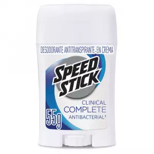 DESODORANTE BARRA SPEED STICK COMPLETE X55g