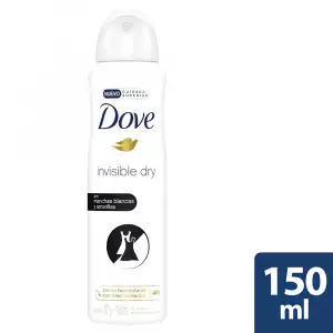 DESODORANTE DOVE AEROSOL INVISIBLE DRY X150ml