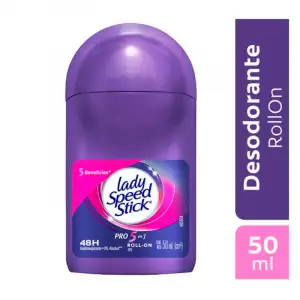 DESODORANTE LADY SPEED STICK ROLL ON PRO 5 EN 1 X50ml