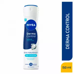 DESODORANTE NIVEA AEROSOL DERMA CONTROL DEFEND X150ml