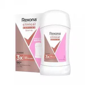 DESODORANTE REXONA BARRA CLINICAL EXPERT CLASICC X46g