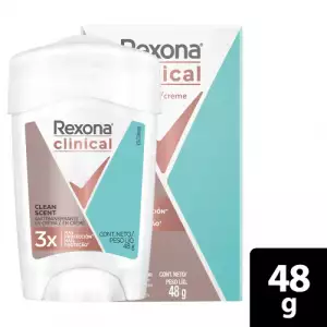 DESODORANTE REXONA CLINICAL CLEAN SCENY X48g