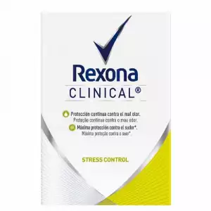 DESODORANTE REXONA CLINICAL STRESS CONTROL X48g