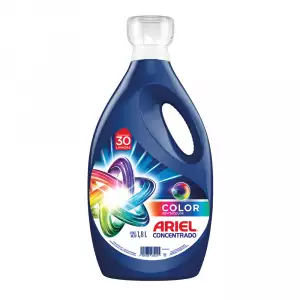 DETERGENTE LÍQUIDO ARIEL REVITACOLOR CONCENTRADO BOTELLA X1800 MILILITROS
