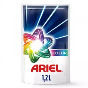 DETERGENTE LÍQUIDO ARIEL REVITACOLOR DOYPACK X1.2L