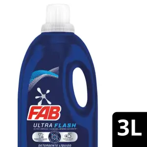 DETERGENTE LIQUIDO FAB ULTRA X3000ml