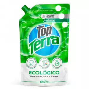 DETERGENTE LIQUIDO TOP TERRA ECOLOGICO DOYPACK X1800ml
