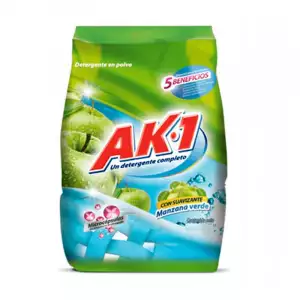 DETERGENTE POLVO AK1 MANZANA X3000g