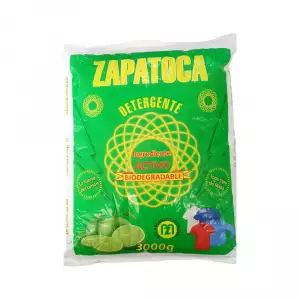 DETERGENTE POLVO ZAPATOCA LIMÓN X3000gr