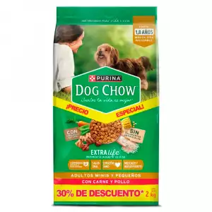 DOG CHOW ADULT MINIS PEQ X2000g 30%