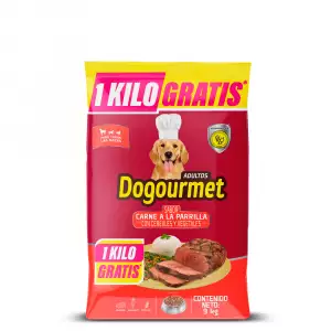 DOGOURMET ADULTO CARNE PARRILLA X9000g