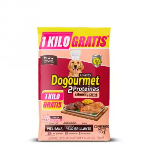 DOGOURMET ADULTO SALMON CARNE X9000g