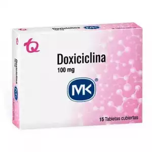 DOXICICLINA X100mg MK X15 TABLETAS