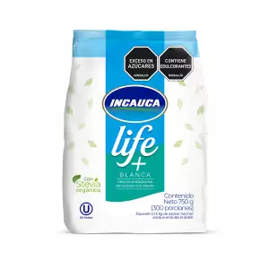 ENDULZANTE BLANCA INCAUCA LIFE+ X750g