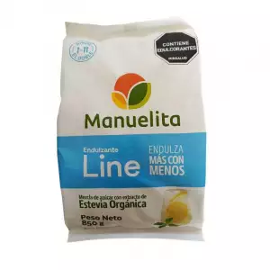 ENDULZANTE STEVIA MANUELITA LINE X850g