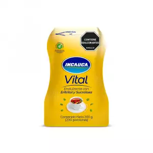 ENDULZANTE SUCRALOSA INCAUCA VITAL DOYPACK X200g
