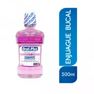 ENJUAGUE BUCAL ORAL PLUS CUIDADO TOTAL X500ml