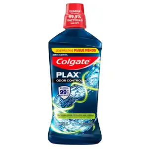 ENJUAGUE BUCAL PLAX ODOR CONTROL X750ml
