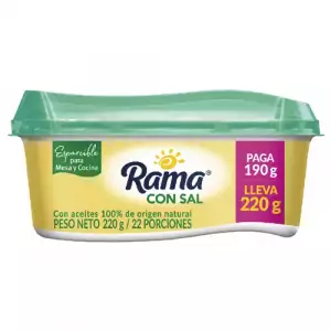 ESPARCIBLE RAMA CON SAL X220g
