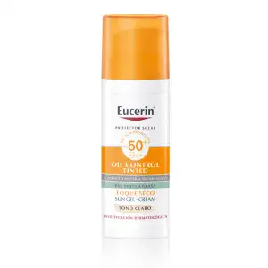 EUCERIN CREME OIL CONTROL TONO MEDIO X50ml