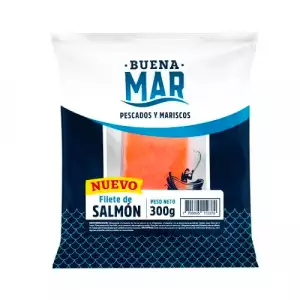 FILETE SALMON BUENA MAR X300g