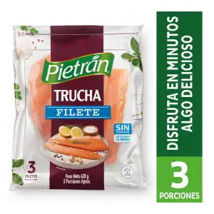 FILETE TRUCHA PIETRAN X420g