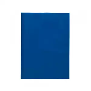 FORRO CUADERNO ACETATO AZUL X10U