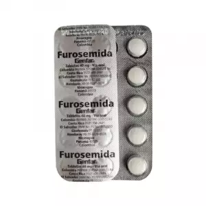 FUROSEMIDA X40mg GENFAR X10 TABLETAS
