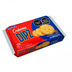 GALLETAS CRAKEÑAS DIPZ ORIGINAL X12u X180g
