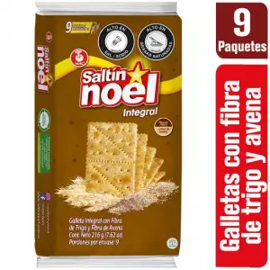 GALLETAS SALTÍN NOÉL INTEGRAL X9U