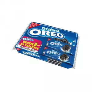 GALLETAS SÁNDWICH OREO ORIGINAL X12U X432g GRATIS 2 PAQUETES