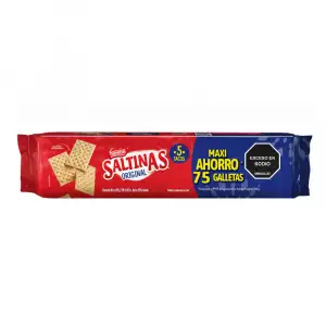 GALLETAS TACO SALTINAS ORIGINAL X5U X450g MAXI AHORRO