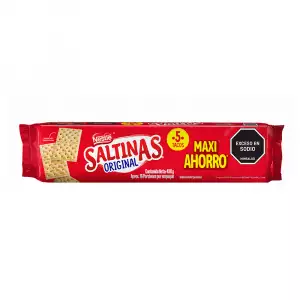 GALLETAS TACO SALTINAS ORIGINAL X5U X450g MAXI AHORRO