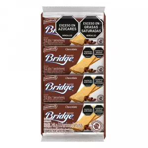 GALLETAS WAFER BRIDGE CHOCOLATE X8 X30g