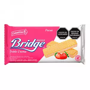 GALLETAS WAFER BRIDGE FRESA X151g