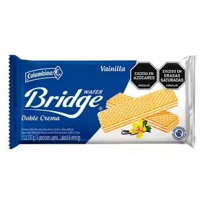 GALLETAS WAFER BRIDGE VAINILLA X151g