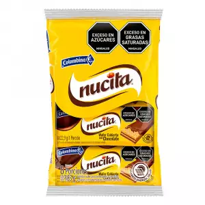 GALLETAS WAFER NUCITA X8 X22.9g