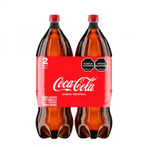GASEOSA COCA COLA X2 X2.5 LT