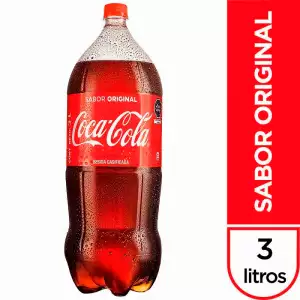 GASEOSA COCA COLA X3 LITROS